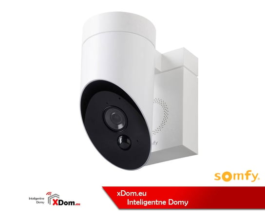Somfy 2401560 Zewnętrzna Kamera Monitoringu Biała, Wlan Somfy