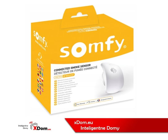 Somfy Smoke Sensor, Czujnik Dymu Somfy 1811483 Somfy