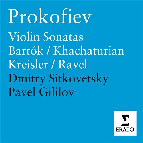 Prokofiev / Arr. Fichtenholz for Violin and Piano: Cinderella, Op. 87, Act 1: No. 16, Winter Fairy Dmitry Sitkovetsky, Pavel Gililov