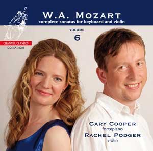 Sonatas For Keyboard & Violin. Volume 6 Podger Rachel, Cooper Gary
