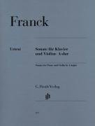 Sonate für Klavier und Violine A-dur Franck Cesar