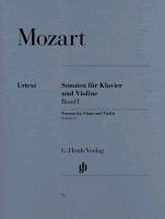 Sonaten für Klavier und Violine, Band I Mozart Wolfgang Amadeus