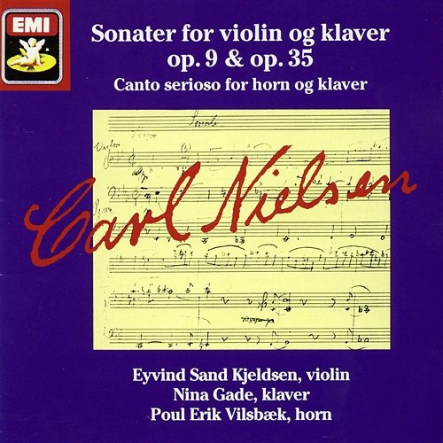 Sonater for violin og klaver op. 9 & op.35 Carl Nielsen