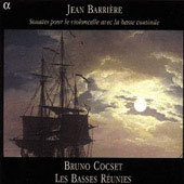 Sonates Pour Le Violoncelle Avec La Basse Continüe Cocset Bruno