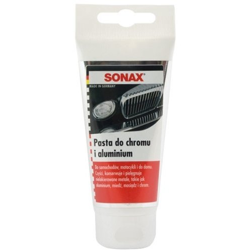 Sonax Pasta do polerowania chromu, aluminium i metali, 75 ml SONAX