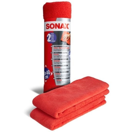 Sonax Ściereczki z mikrofibry 40x40 cm, 2 szt. SONAX