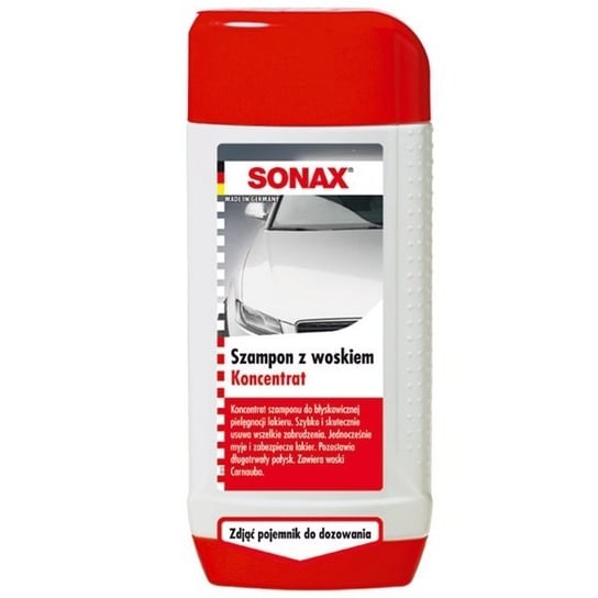 Sonax Szampon z woskiem, koncentrat 500ml SONAX