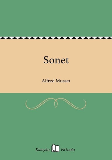Sonet Musset Alfred