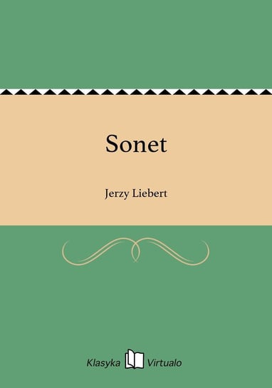 Sonet Liebert Jerzy