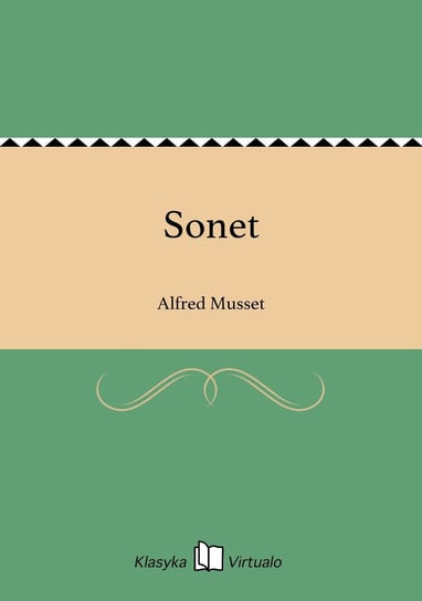 Sonet - ebook epub Musset Alfred