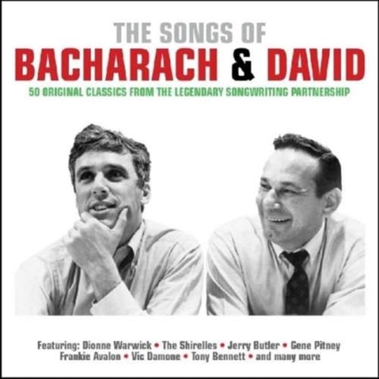 Songs Of  Bacharach & David - 50 Original Classics From The Legendary Songwriting Partnership Various Artists