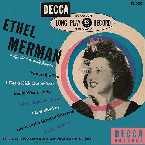 Songs She Has Made Famous Ethel Merman