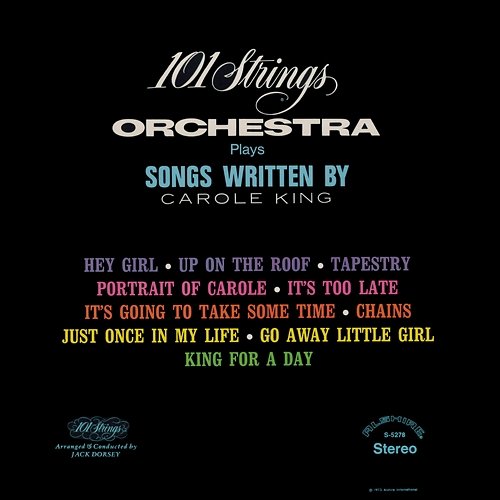 Songs Written by Carole King 101 Strings Orchestra