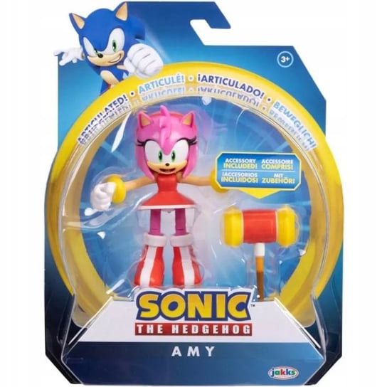 Sonic The Hedgehog Sega Jakks Figurka Amy + Młot Jakks Pacific