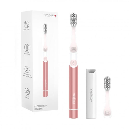 Soniczna szczoteczka do zębów Medica+ ProBrush 7.0 Compact Różowa MEDICA+