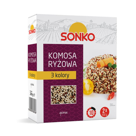 Sonko komosa ryżowa 3 kolory 2x100g Sonko