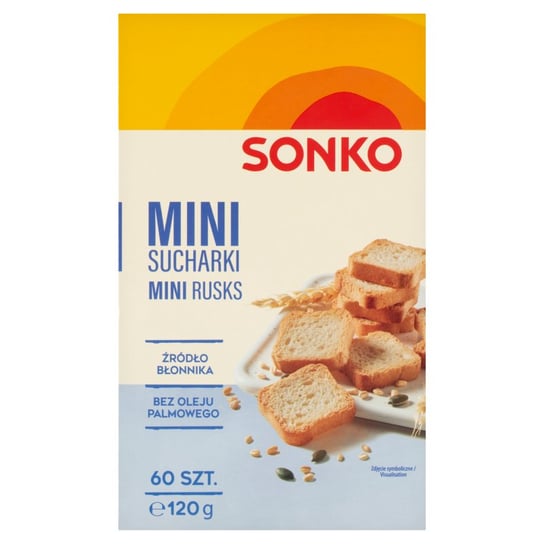 Sonko Mini sucharki 120 g (60 sztuk) Sonko