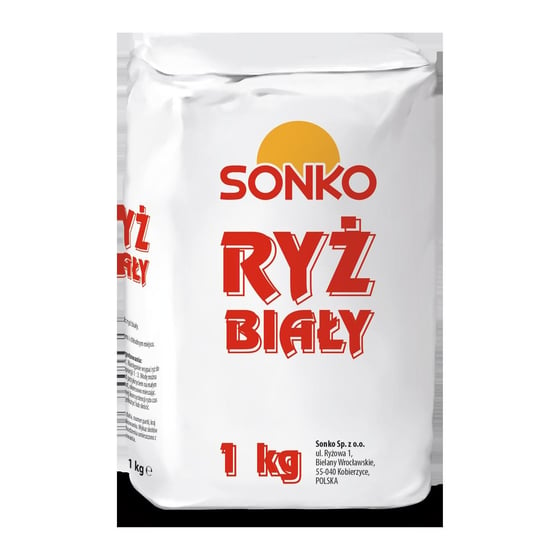 Sonko ryż biały długoziarnisty 1kg Sonko