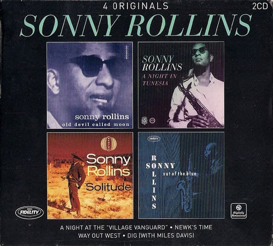 Sonny Rollins 4 Originals (A Night At The "Village Vanguard" / Newk's Time / Way Out West / Dig (With Miles Davis) Rollins Sonny, Davis Miles, Blakey Art, Brown Ray, Jones Elvin, Kelly Wynton