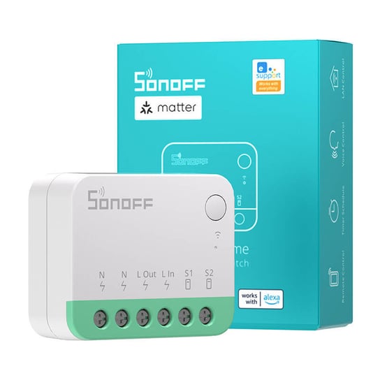 SONOFF Inteligentny przełącznik WiFi MINIR4M Matter Sonoff