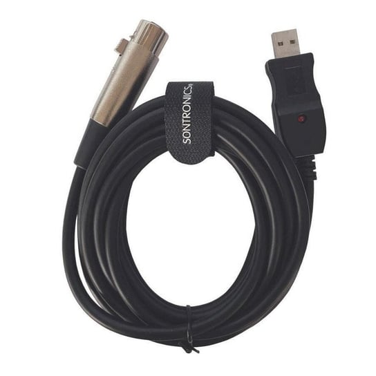 SONTRONICS, Sontronics XLR-USB Cable - Kabel XLR-USB do mikrofonów dynamicznych, 3 metry SONTRONICS