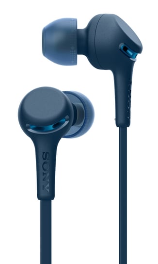 SONY Bezprzewodowe słuchawki WIXB400L, niebieskie Sony