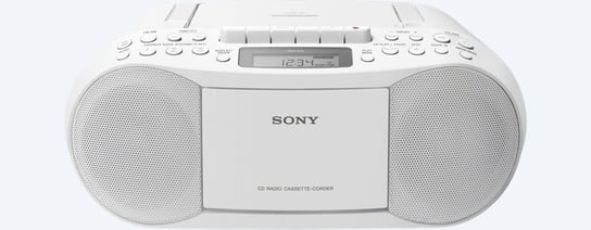 Sony CFD-S70 przenośny radioodtwarzacz, odtwarzacz CD-R/RW, radio FM/AM, biały Sony