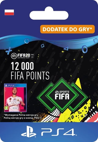 Sony ESD FIFA 20 12000 FIFA Points Sony