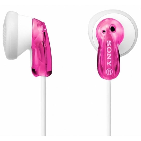 Sony MDR-E9LP słuchawki douszne, biało-różowe Sony