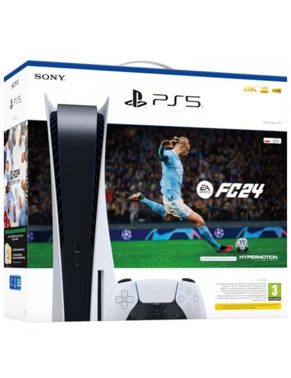 Sony PlayStation 5 PS5 825GB Blu-Ray + EA SPORTS FC 24 (FIFA 24) Sony Interactive Entertainment