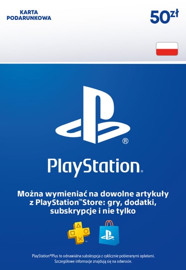 Sony PlayStation Network - 50 zł PlayStation Network