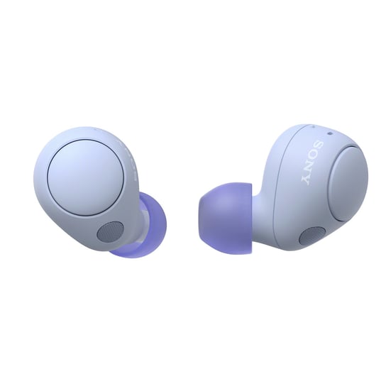 Sony WF-C700N bezprzewodowe słuchawki douszne Bluetooth z redukcją hałasu ANC, lawendowe Sony