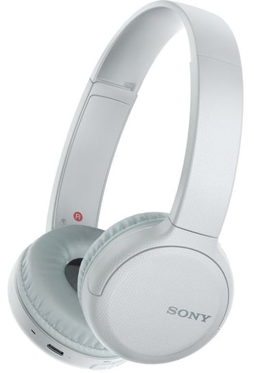 Sony WH-CH510 bezprzewodowe słuchawki Bluetooth, nauszne, białe Sony