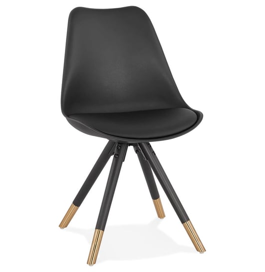 SOPRANO krzesło k. czarny, nogi k. czarny Kokoon Design