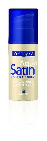 Soraya, Aqua Sati, podkład wygładzająco-nawilżający 101 jasny beż, 30 ml Soraya