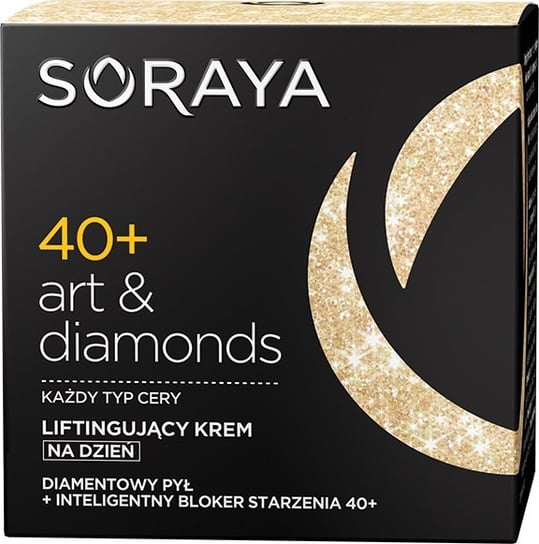 Soraya, Art&Diamonds 40+, liftingujący krem na dzień, 50 ml Soraya