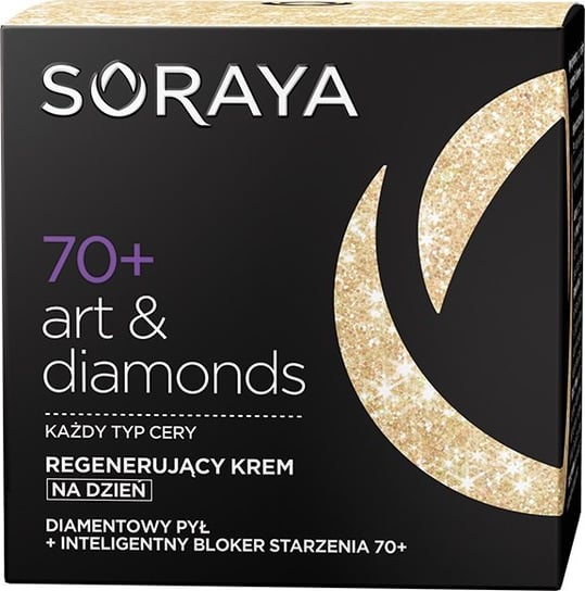Soraya, Art&Diamonds 70+, regenerujący krem na dzień, 50 ml Soraya