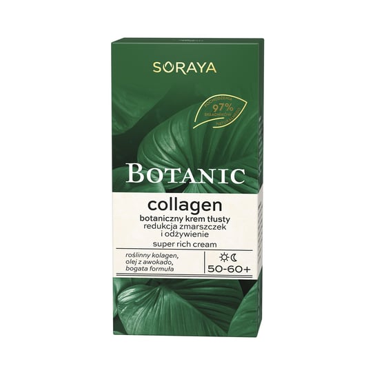 Soraya Botanic Collagen Botaniczny krem tłusty 50-60+ 50ml Soraya