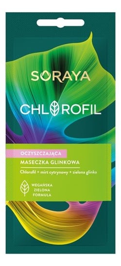 Soraya, Chlorofil Oczyszczająca Maseczka Glinkowa Do Młodej Cery, 8 ml Soraya