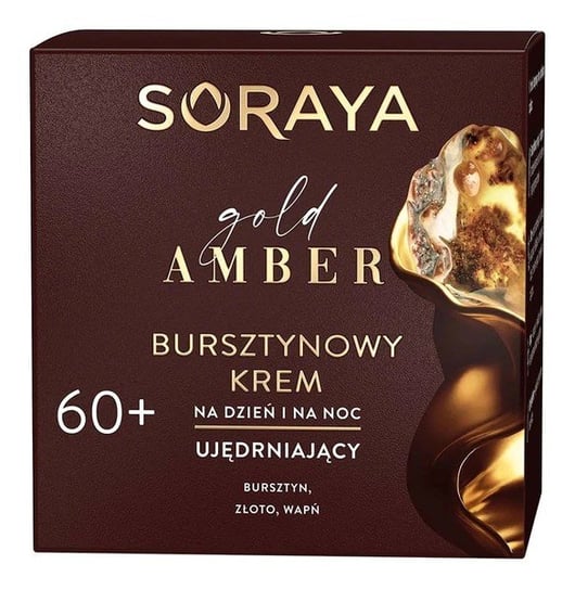 Soraya Gold Amber Bursztynowy Krem Ujędrniający Na Dzień I Na Noc 60+ 50Ml Soraya