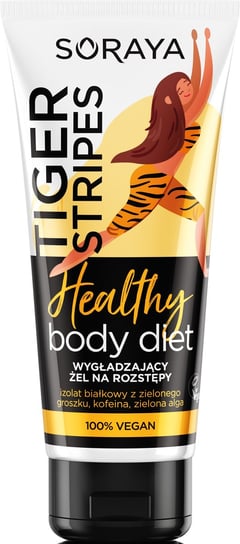 Soraya, Healthy Body Diet, wygładzający żel na rozstępy Tiger Stripes, 150 ml Soraya