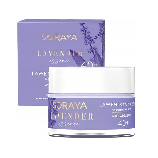Soraya, Lavender Essence 40+, Lawendowy krem wygładzający na dzień i na noc, 5050 ml Soraya