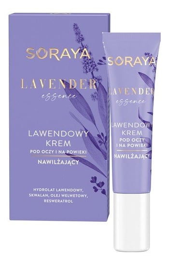 Soraya Lavender Essence Lawendowy Krem Nawilżający Pod Oczy I Na Powieki 15Ml Soraya