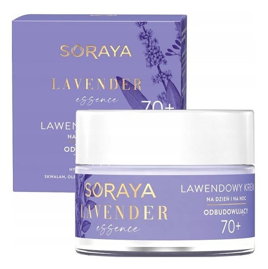 Soraya Lavender Essence Lawendowy Krem Odbudowujący Na Dzień I Na Noc 70+ 50Ml Soraya
