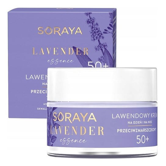 Soraya Lavender Essence Lawendowy Krem Przeciwzmarszczkowy Na Dzień I Na Noc 50+ 50Ml Soraya