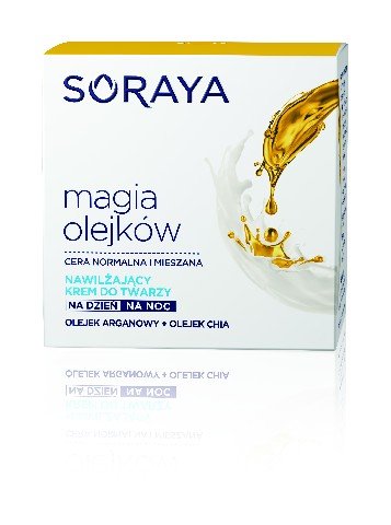 Soraya, Magia Olejków, krem nawilżający na dzień i noc cera normalna i mieszana, 50 ml Soraya