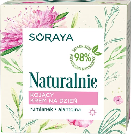 Soraya, Naturalnie, krem kojący na dzień, 50 ml Soraya