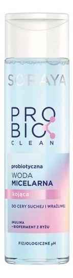 Soraya Probio Clean Probiotyczna woda micelarna kojąca do cery suchej i wrażliwej 250ml Soraya
