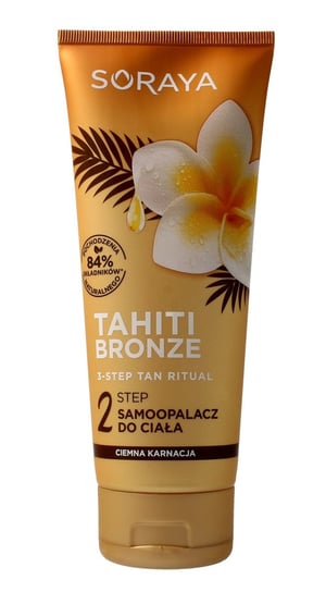 Soraya, Tahiti Bronze 2 Step, samoopalacz do ciała - ciemna karnacja, 200 ml Soraya