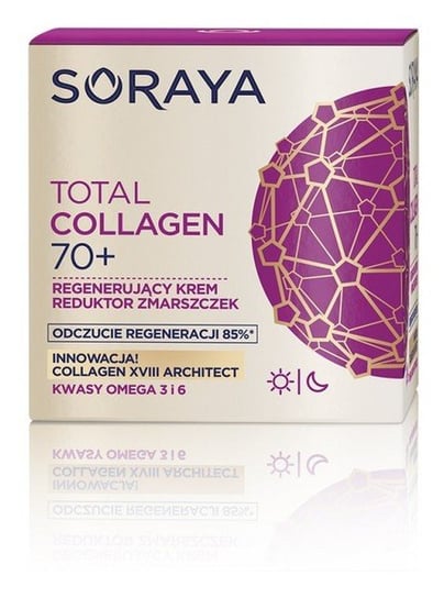Soraya, Total Collagen, krem do twarzy regenerujący, 70+, 50 ml Soraya